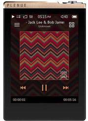 Cowon Plenue D MP3-Player 32GB Schwarz, Gold