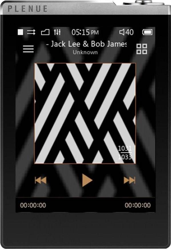 Cowon Plenue D MP3-Player 32GB Schwarz, Silber