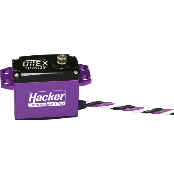 Hacker Standard-Servo DITEX TD2612S Digital-Servo Getriebe-Material: Metall