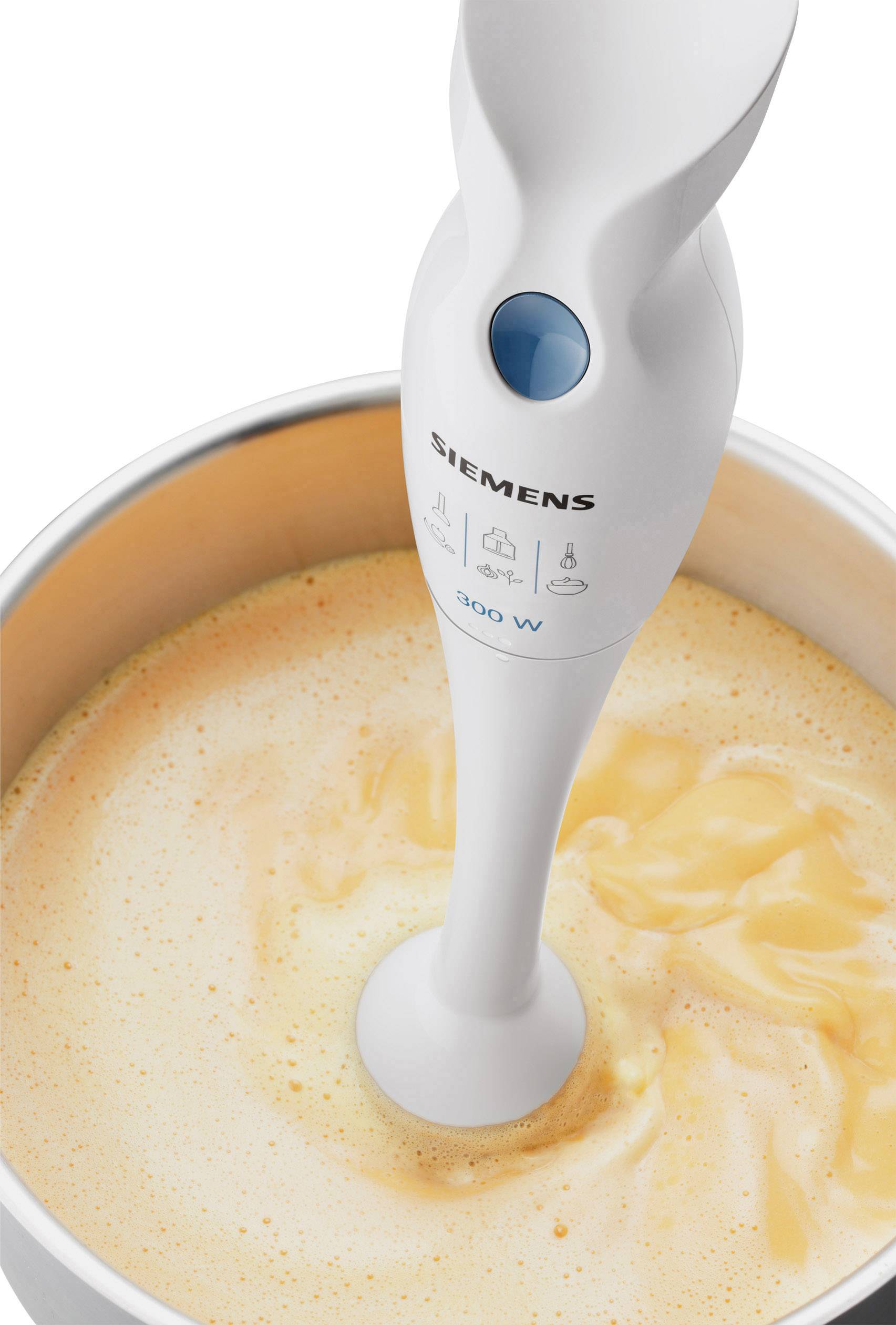 Siemens Hausgeräte MQ5B150N Stabmixer 300W mit Mixbecher Weiß