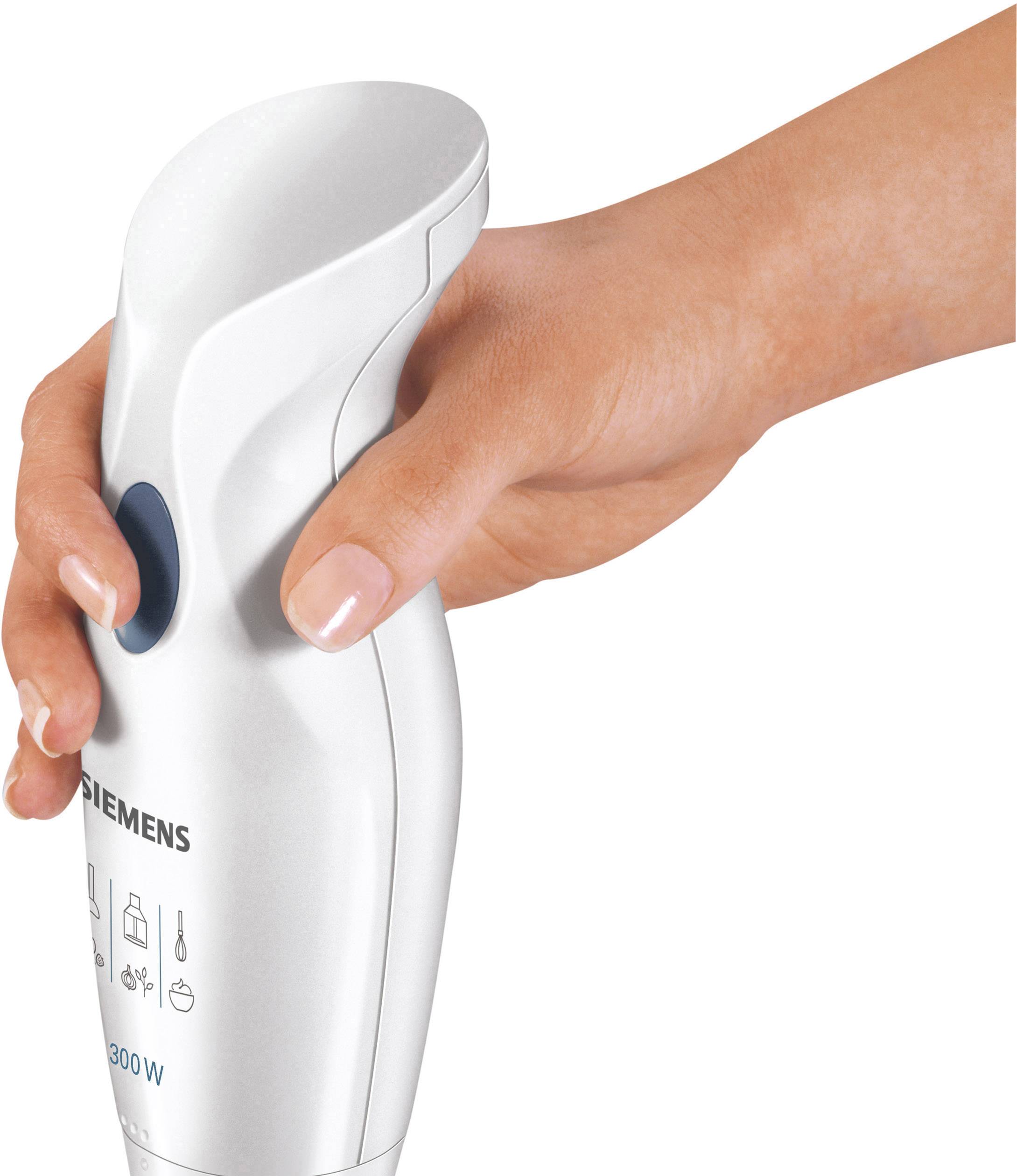 Siemens Hausgeräte MQ5B150N Stabmixer 300W mit Mixbecher Weiß