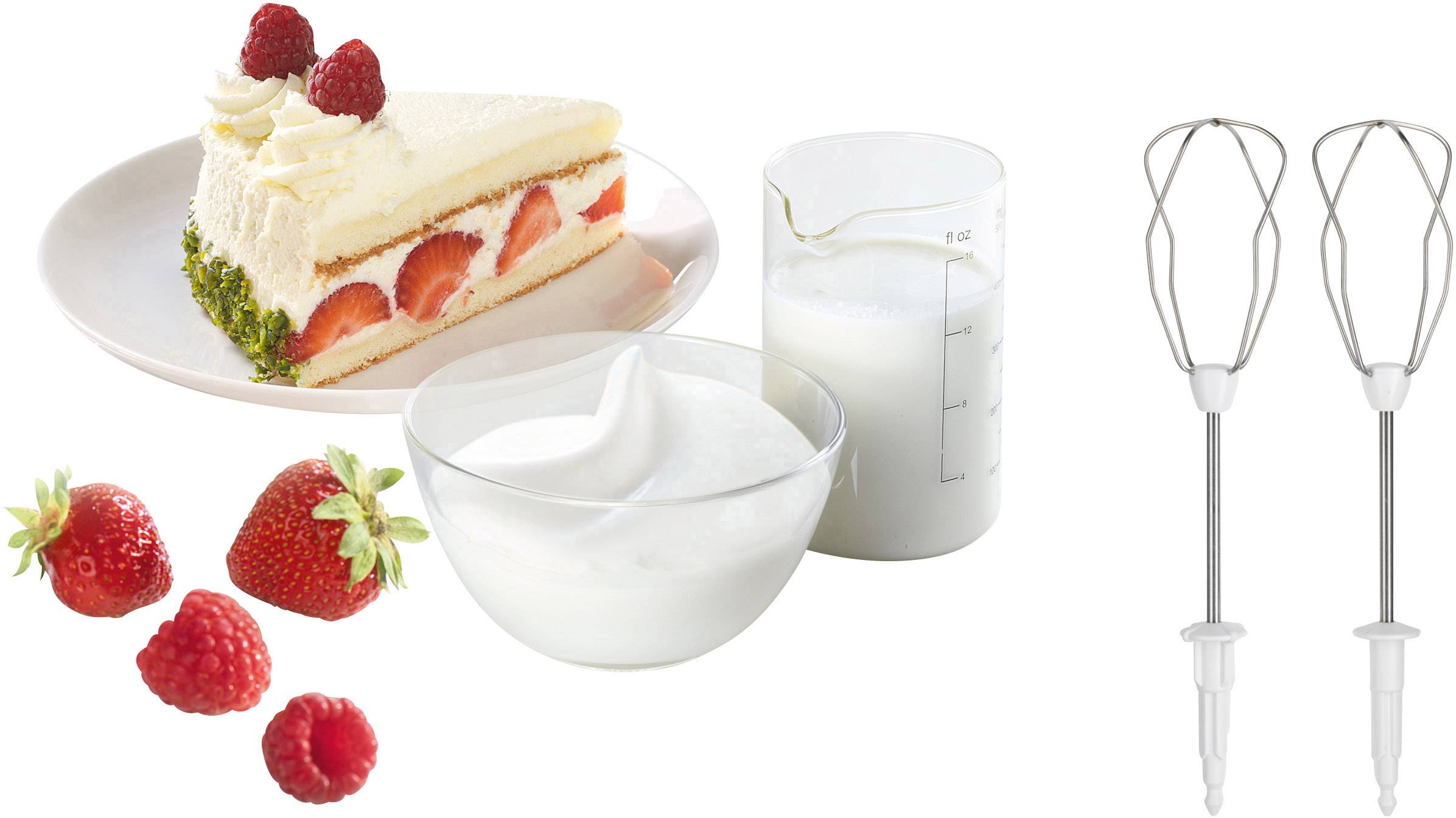 Siemens Hausgeräte MQ95020N Handmixer 300 W Weiß