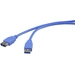 Renkforce USB-Kabel USB 3.2 Gen1 (USB 3.0 / USB 3.1 Gen1) USB-A Stecker, USB-A Buchse 1.00m Blau vergoldete Steckkontakte Renkforce USB-Kabel USB 3.2 Gen1 (USB 3.0 / USB 3.1 Gen1) USB-A Stecker, USB-A Buchse 1.00m Blau vergoldete Steckkontakte