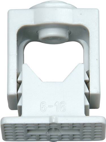 Kopp 341704089 ISO-Schelle 341704089 Bündel-Ø-Bereich 6 bis 16 mm wiederverschließbar Grau 10 St.