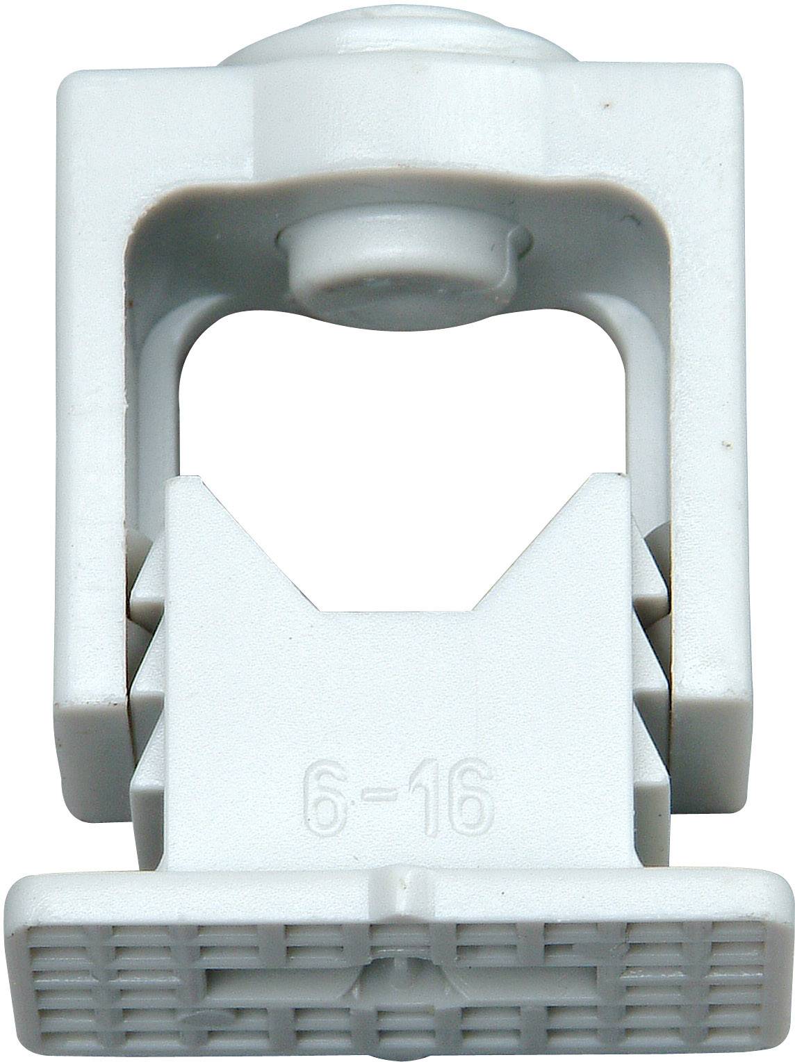 Kopp 341704089 ISO-Schelle 341704089 Bündel-Ø-Bereich 6 bis 16mm wiederverschliessbar Grau 10St.