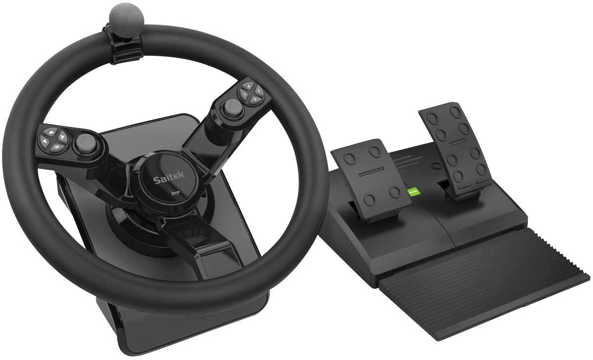 Logitech Heavy Equipment - Bundle - Lenkrad- und Pedale-Set - kabelgebunden - für PC