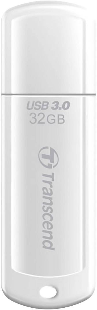 Transcend JetFlash® 730 USB-Stick 32GB Weiß TS32GJF730 USB-A (USB 3.2 Gen 1)