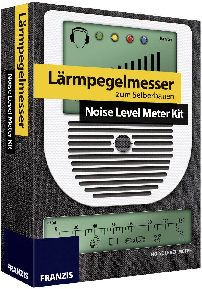 Franzis Verlag 653176 Geluidsmeterkit Sound & Light Experimentierkasten ab 14 Jahre