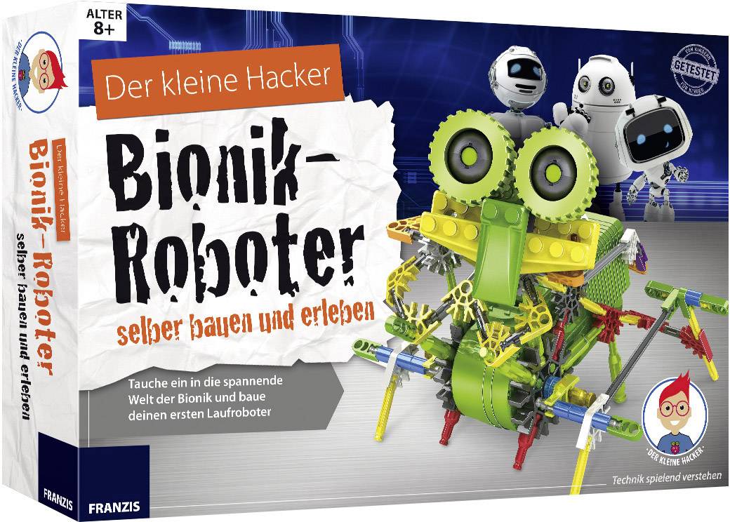 Franzis Verlag 65326 Bionik-Roboter selber bauen und erleben Experimentier-Box