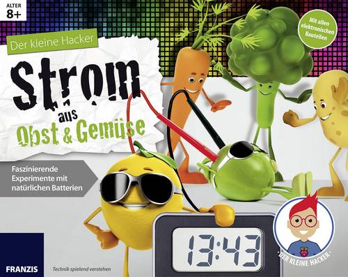 65252 Der kleine Hacker: Strom aus Obst & Gemüse Experimentier-Box