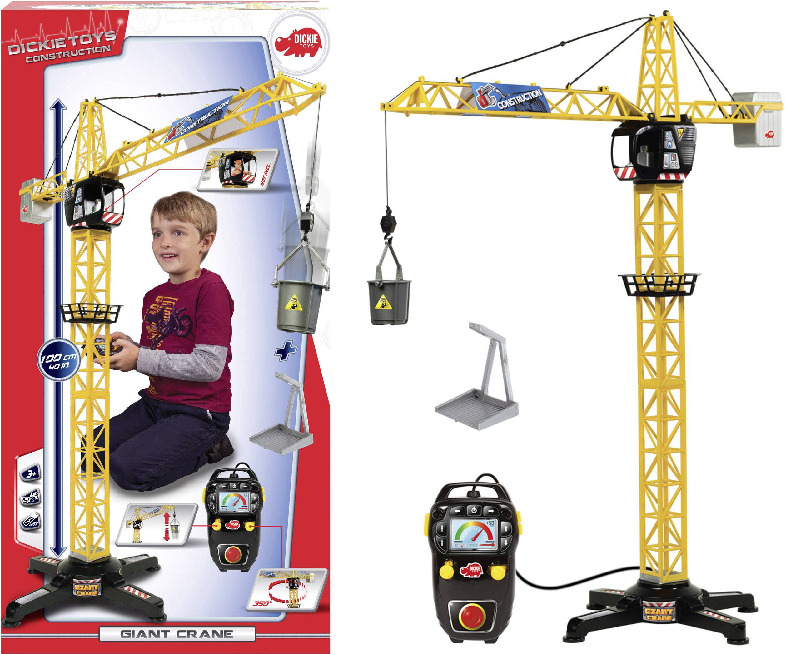 Dickie Toys Dickie Toys Giant Crane - Riesenkran mit Kabelsteuerung 203462411