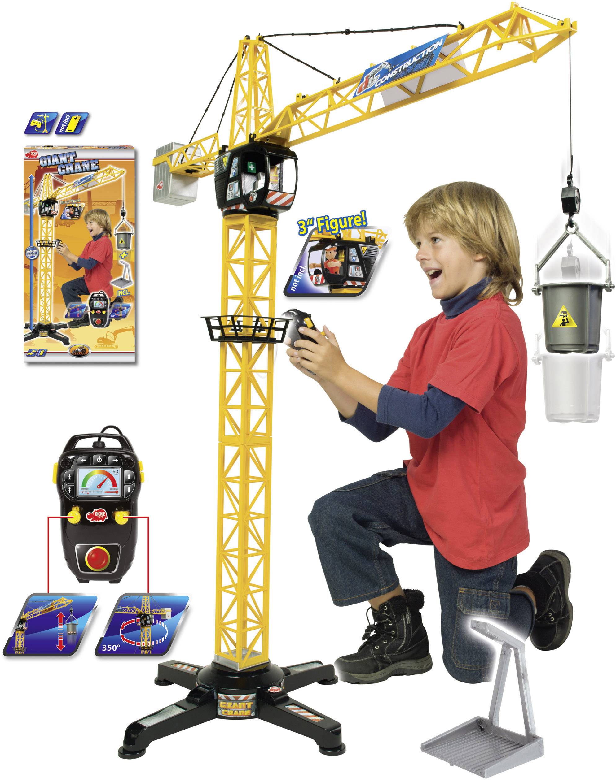 Dickie Toys Dickie Toys Giant Crane - Riesenkran mit Kabelsteuerung 203462411