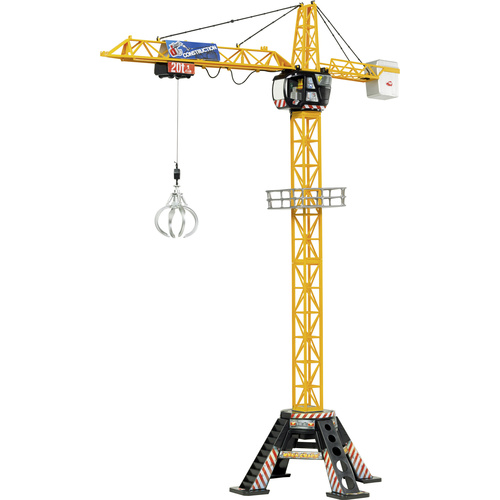 Dickie Toys Elektro Construction Mega Kran RC Einsteiger Funktionsmodell Baufahrzeug