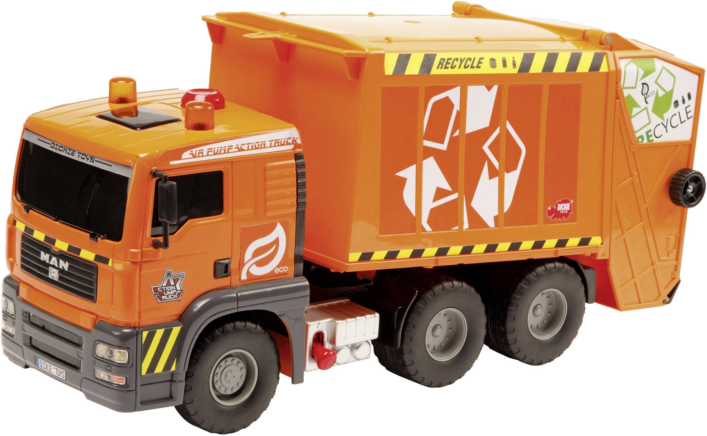 Dickie Toys Air Pump Müllabfuhr RC Einsteiger Funktionsmodell Baufahrzeug