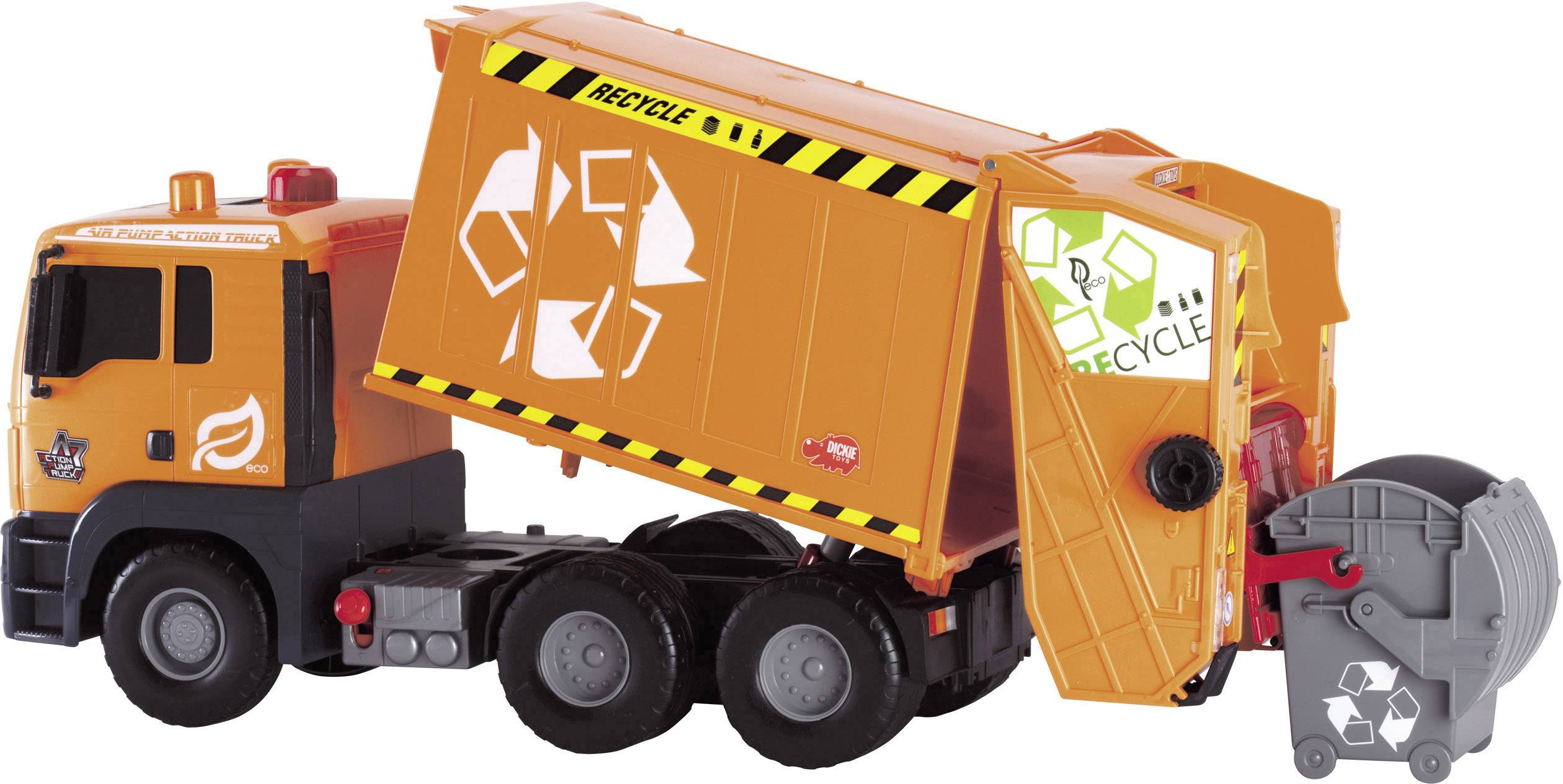 Dickie Toys Air Pump Müllabfuhr RC Einsteiger Funktionsmodell Baufahrzeug
