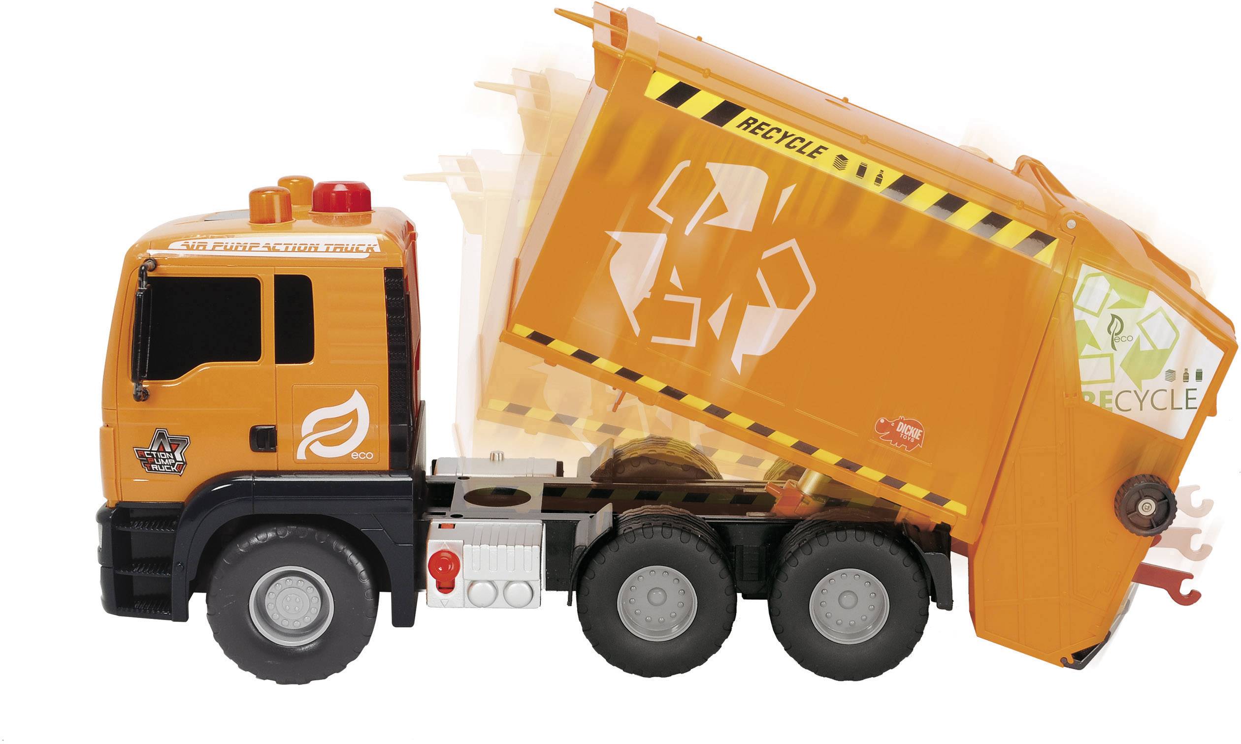 Dickie Toys Air Pump Müllabfuhr RC Einsteiger Funktionsmodell Baufahrzeug