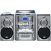 Karcher KA 5300 Stereoanlage CD, Kassette, MW, Plattenspieler, UKW, 2 x 5 W Silber