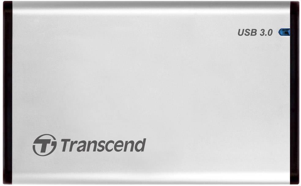 Transcend TS0GSJ25S3 SATA-Festplatten-Gehäuse 2.5 Zoll USB-A (USB 3.2 Gen 1)