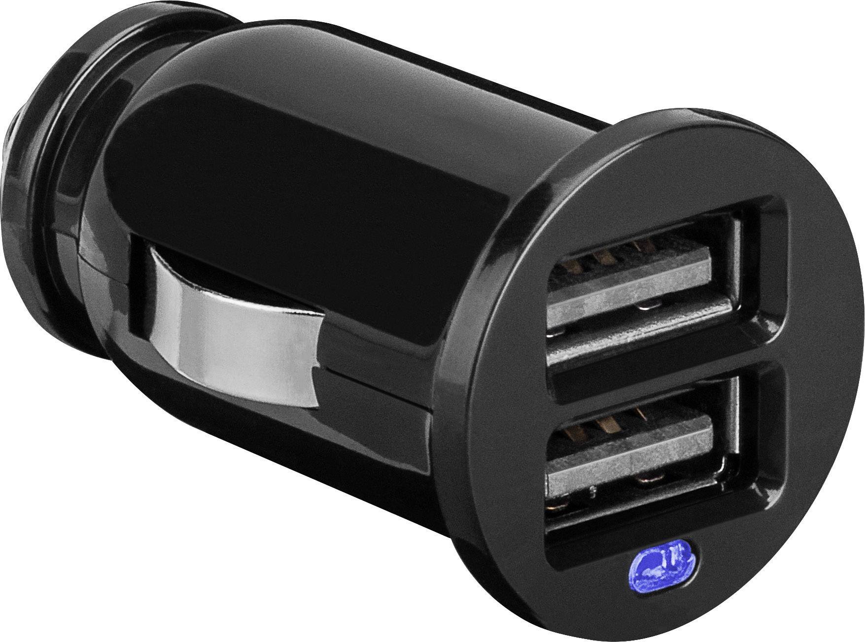 Goobay KFZ 2.1 USB Ladegerät USB Schwarz KFZ