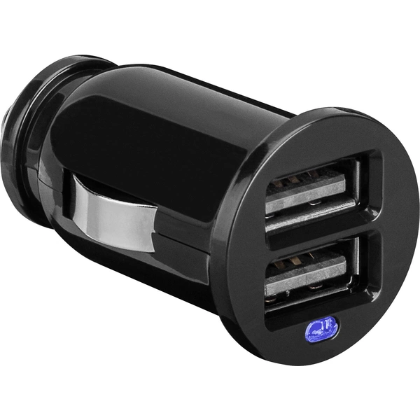 Goobay KFZ 2.1 USB Ladegerät USB Schwarz KFZ Goobay KFZ 2.1 USB Ladegerät USB Schwarz KFZ