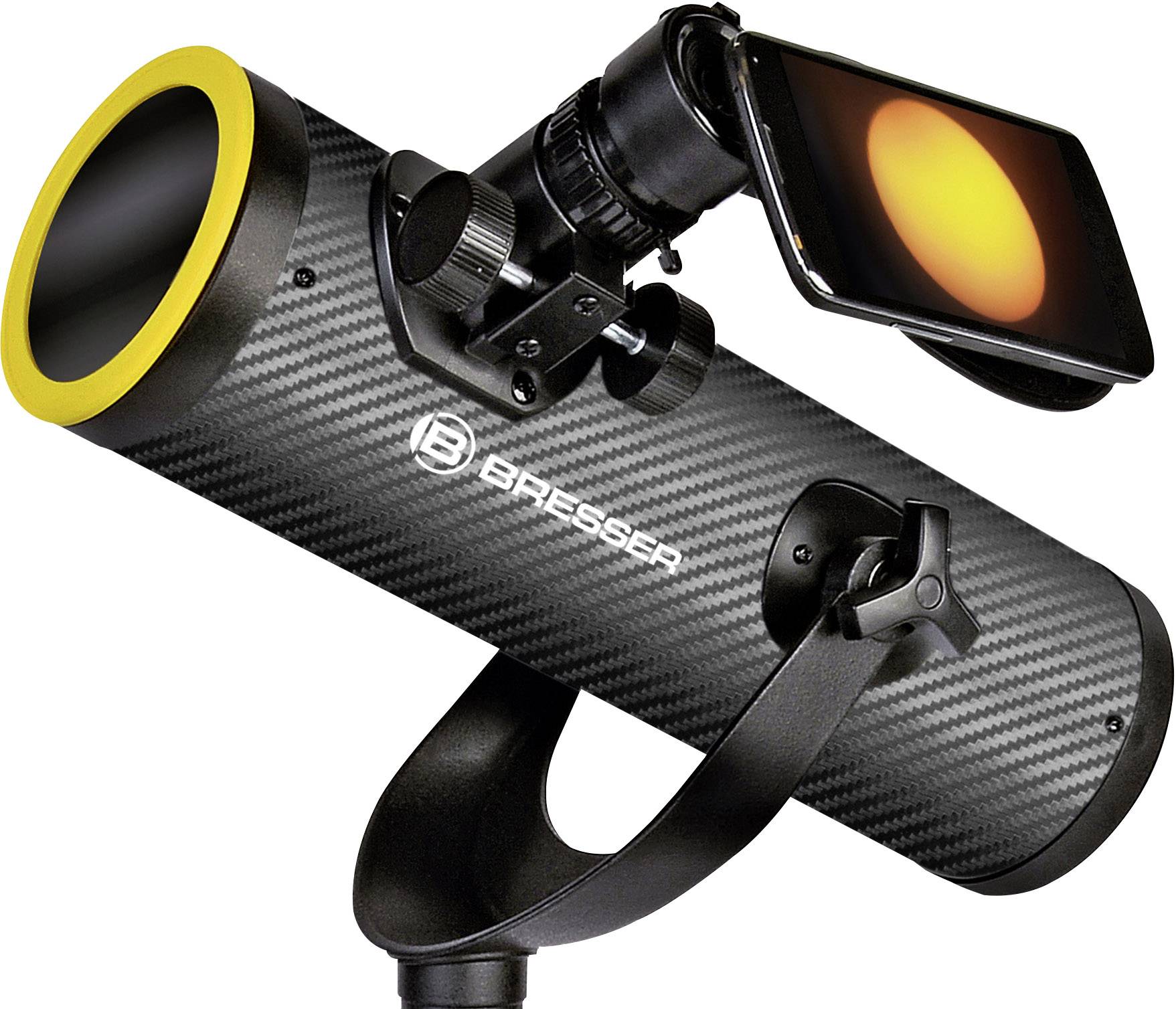 Bresser Optik Solarix AZ 76/350 Spiegel-Teleskop Azimutal Newton Vergrößerung 18 bis 175 x