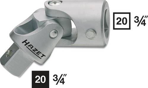 Hazet 1021 Universalgelenk 3/4 Zoll Antrieb 3/4 (20 mm) 105 mm 1 St.