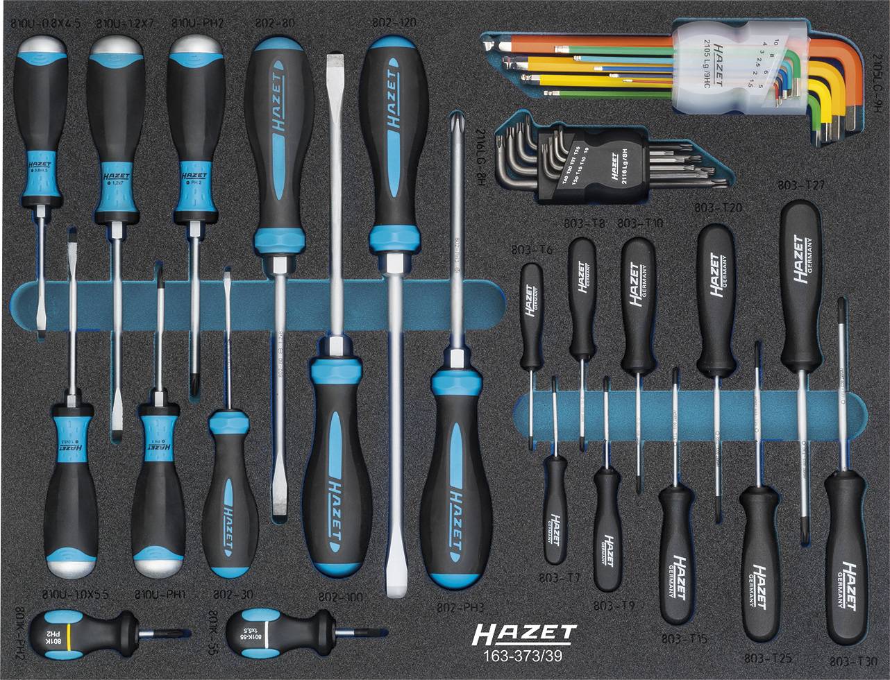 Hazet 163-373/39 Werkzeugset Heimwerker 39teilig