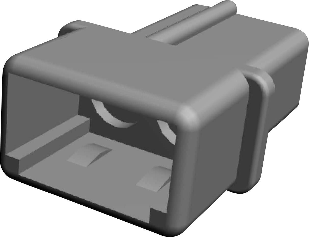 TE Connectivity Stiftgehäuse-Kabel MATE-N-LOK Polzahl Gesamt 3 Rastermaß: 5.08 mm 1-480305-0