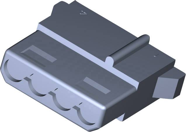 TE Connectivity Buchsengehäuse-Kabel MATE-N-LOK Polzahl Gesamt 4 1-480424-0