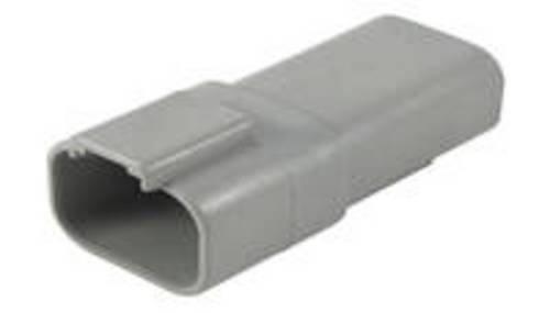 TE Connectivity DT04-4P Rundstecker Stecker, gerade Gesamtpolzahl: 4 Serie (Rundsteckverbinder): DT