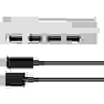 Belkin F4U088vf 4 Port USB 3.2 Gen 1-Hub (USB 3.0) Silber