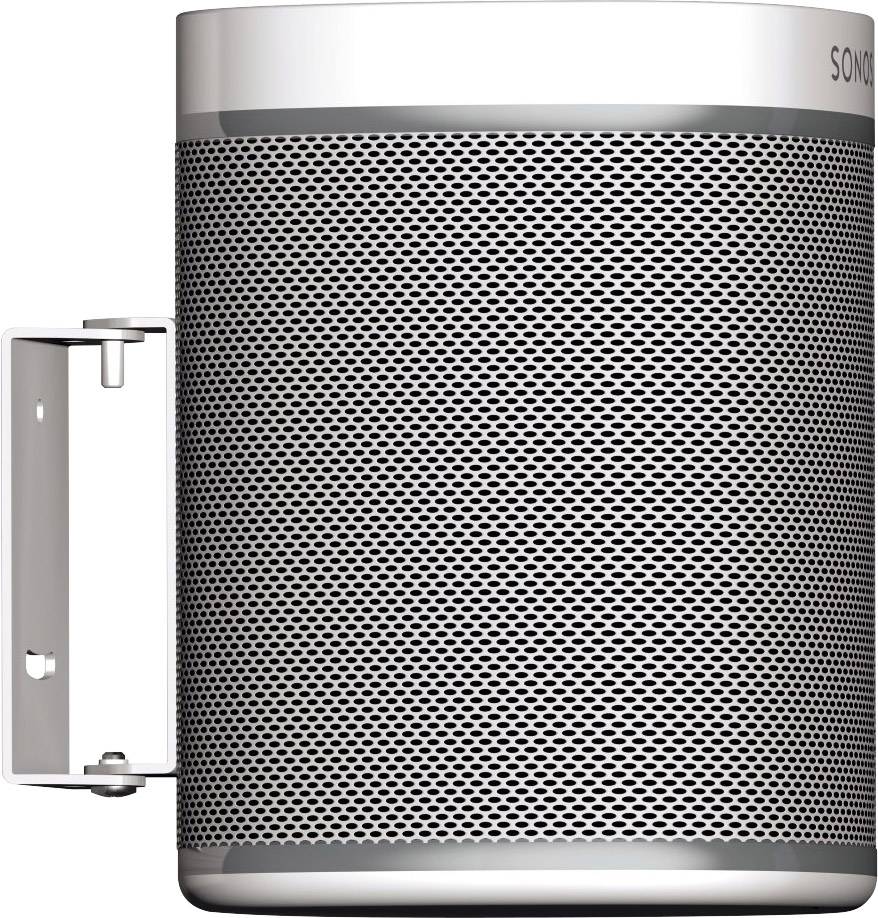 Lautsprecher-Wandhalterung geeignet für SONOS PLAY:1 Schwenkbar Wandabstand (max.): 3 cm Hama Weiß 1 St.