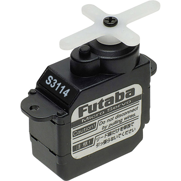 Futaba Micro-Servo S3114 Analog-Servo Getriebe-Material: Kunststoff Stecksystem