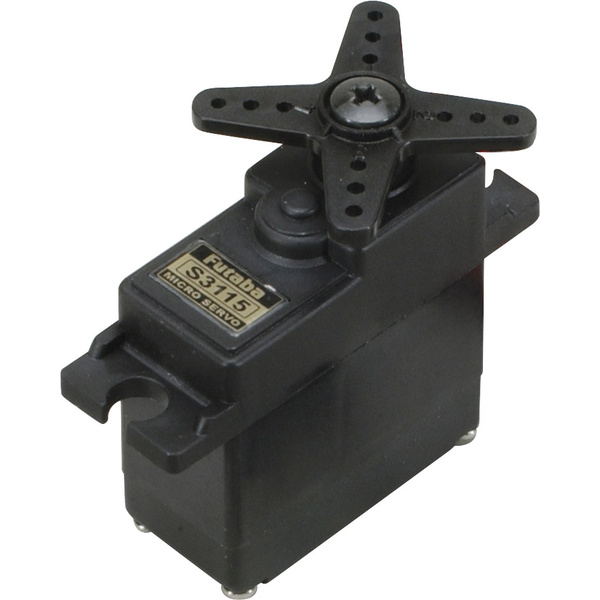 Futaba Micro-Servo S3115 Analog-Servo Getriebe-Material: Kunststoff Stecksystem