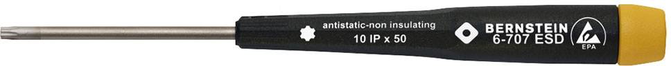 Bernstein ESD Torx-Schraubendreher Größe 10 IP Klingenlänge: 50 mm