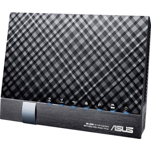 Asus DSL-AC56U WLAN Router mit Modem Integriertes Modem: VDSL, ADSL2+, ADSL 2.4GHz, 5GHz 1.2 GBit/s