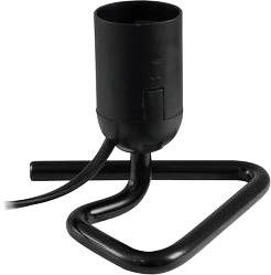 Eurolite 51100640 Lampenfassung E27 230 V 60 W mit Eurostecker, mit Wippschalter