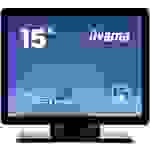 Iiyama T1521MSC-B1 Touchscreen-Monitor EEK: E (A - G) 38.1 cm (15 Zoll) 1024 x 768 Pixel 4:3 8 ms VGA, USB TN LED