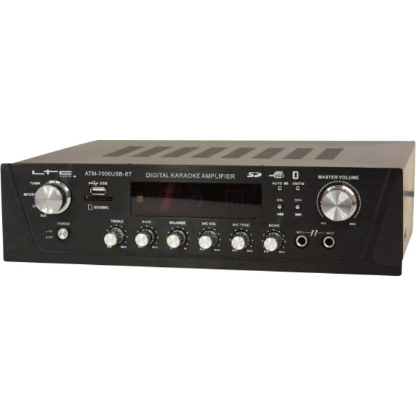 LTC Audio ATM7000USB-BT Karaoke-Verstärker Inkl. Karaoke-Funktion