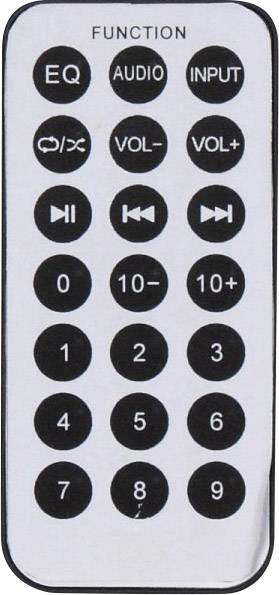 LTC Audio ATM6500BT Karaoke-Verstärker Inkl. Karaoke-Funktion