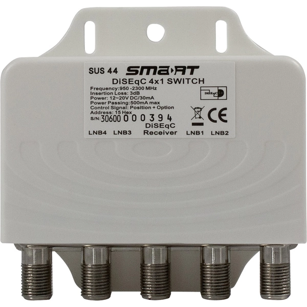 Smart SUS44 DiSEqC-Schalter Smart SUS44 DiSEqC-Schalter
