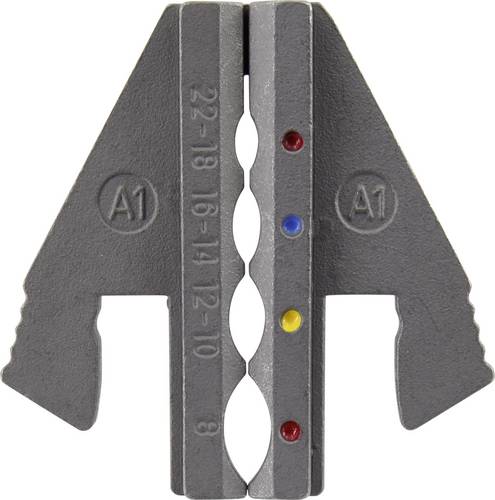 TOOLCRAFT PLE-0A1 Crimp-Einsätze Schrumpfschlauchverbinder Quetschbereich: 0.5 bis 10 mm² Passend f
