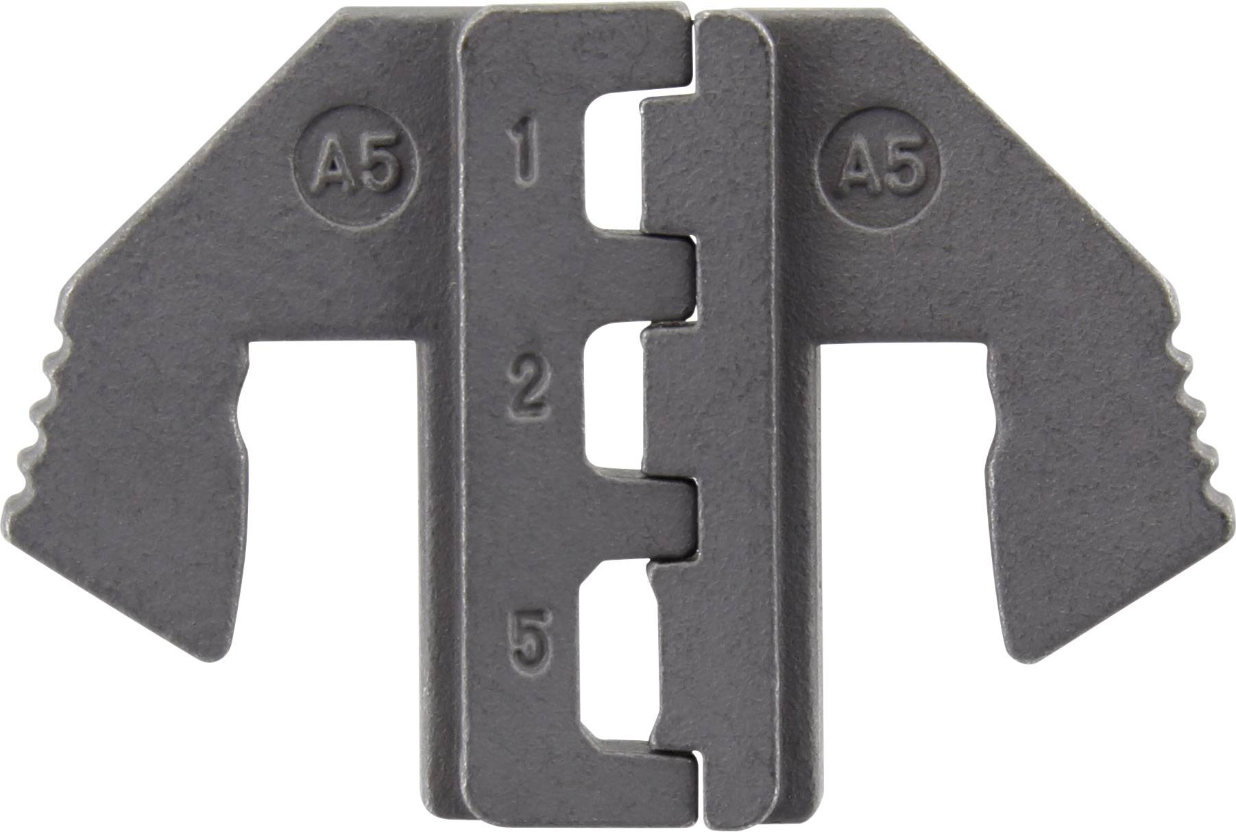 TOOLCRAFT PLE-0A5 Crimp-Einsätze Endverbinder, Kabelschuhe mit Schrumpfschlauch Quetschbereich: 0.5 bis 6mm² Passend für Marke