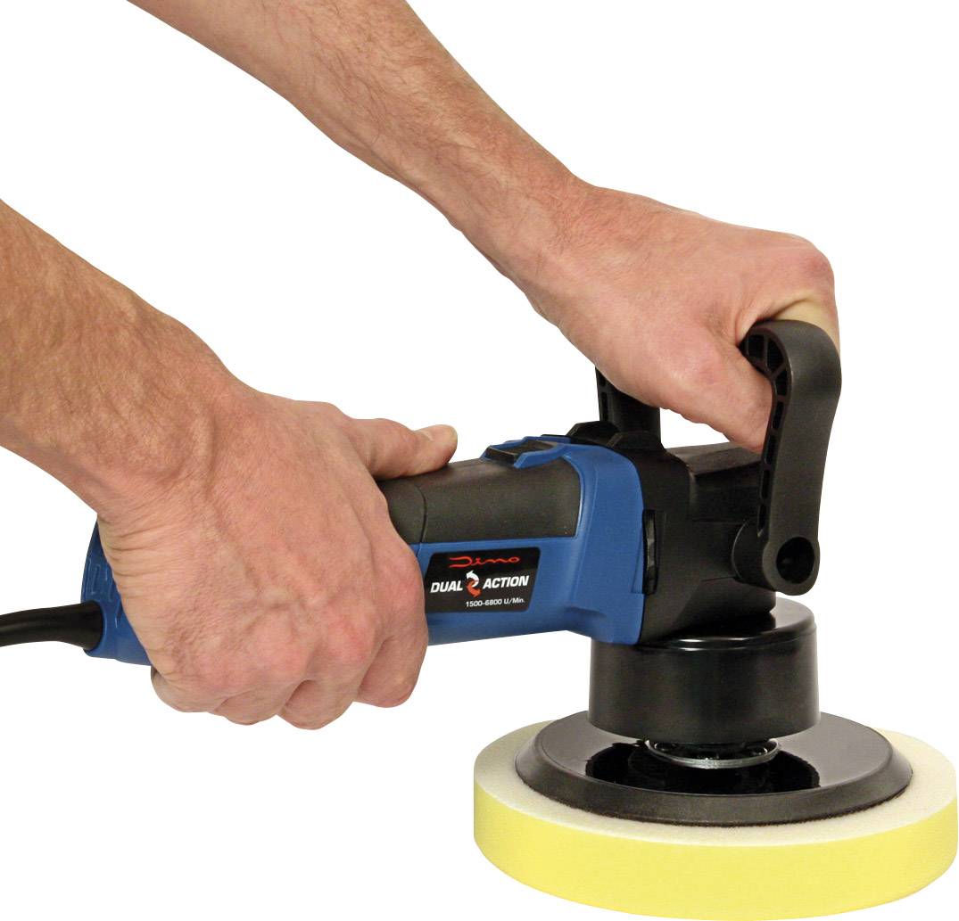 DINO KRAFTPAKET Exzenter 640200 Exzenterpoliermaschine 230V 600W 1500 - 6800 U/min 150mm