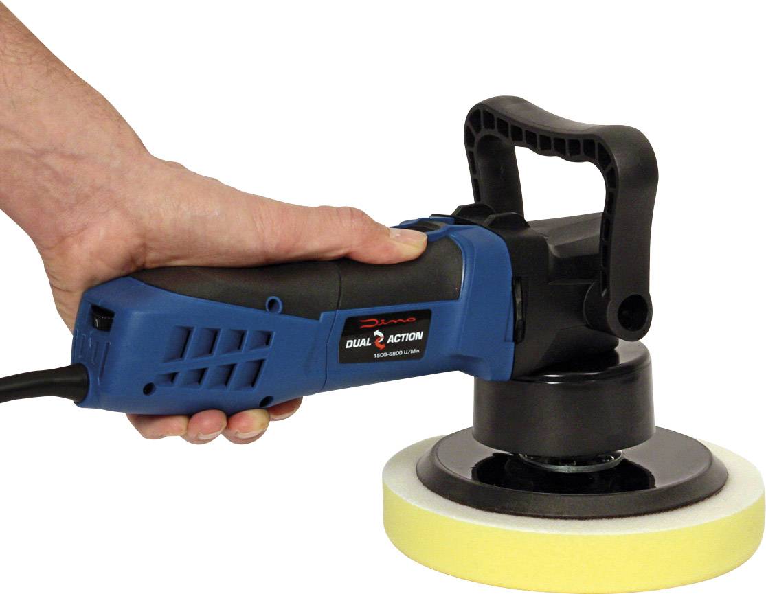 DINO KRAFTPAKET Exzenter 640200 Exzenterpoliermaschine 230V 600W 1500 - 6800 U/min 150mm