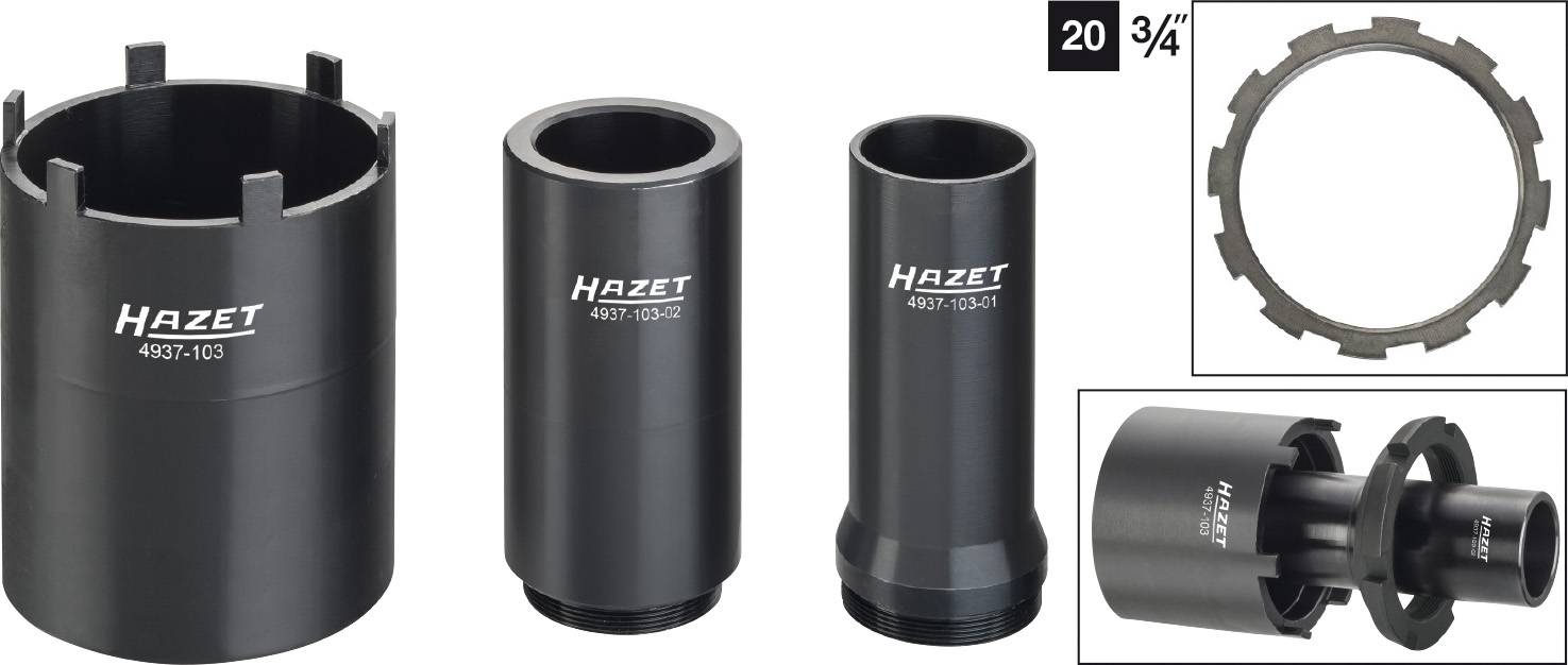 Hazet 4937-103/3 Zapfenschlüssel-satz