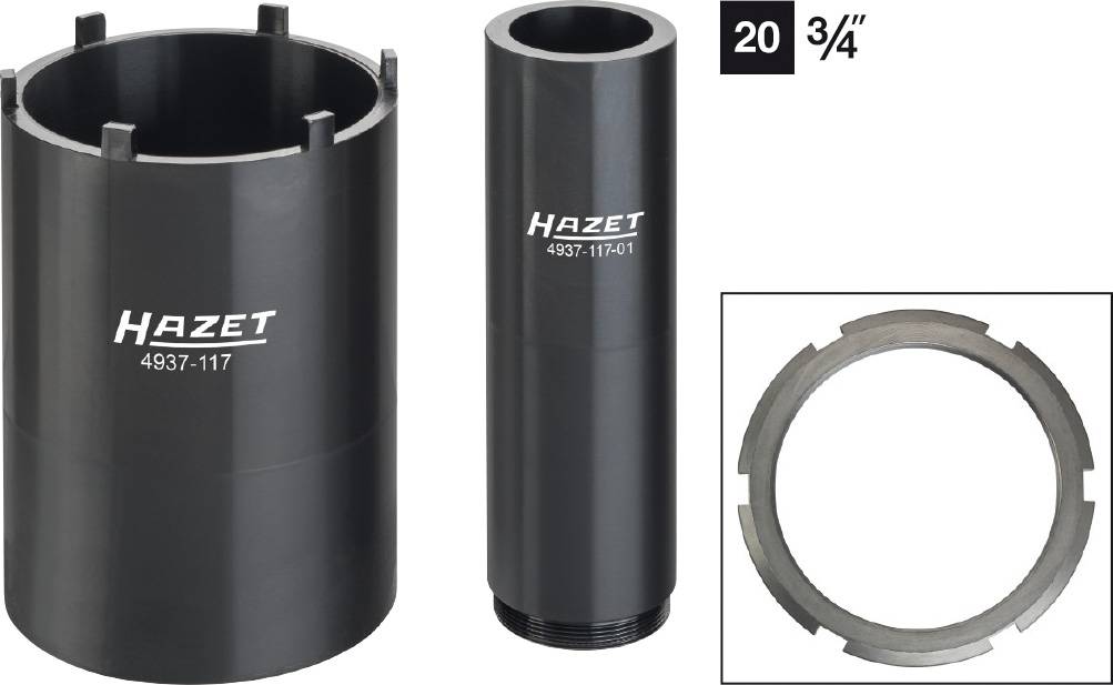Hazet 4937-117/2 Zapfenschlüssel-satz