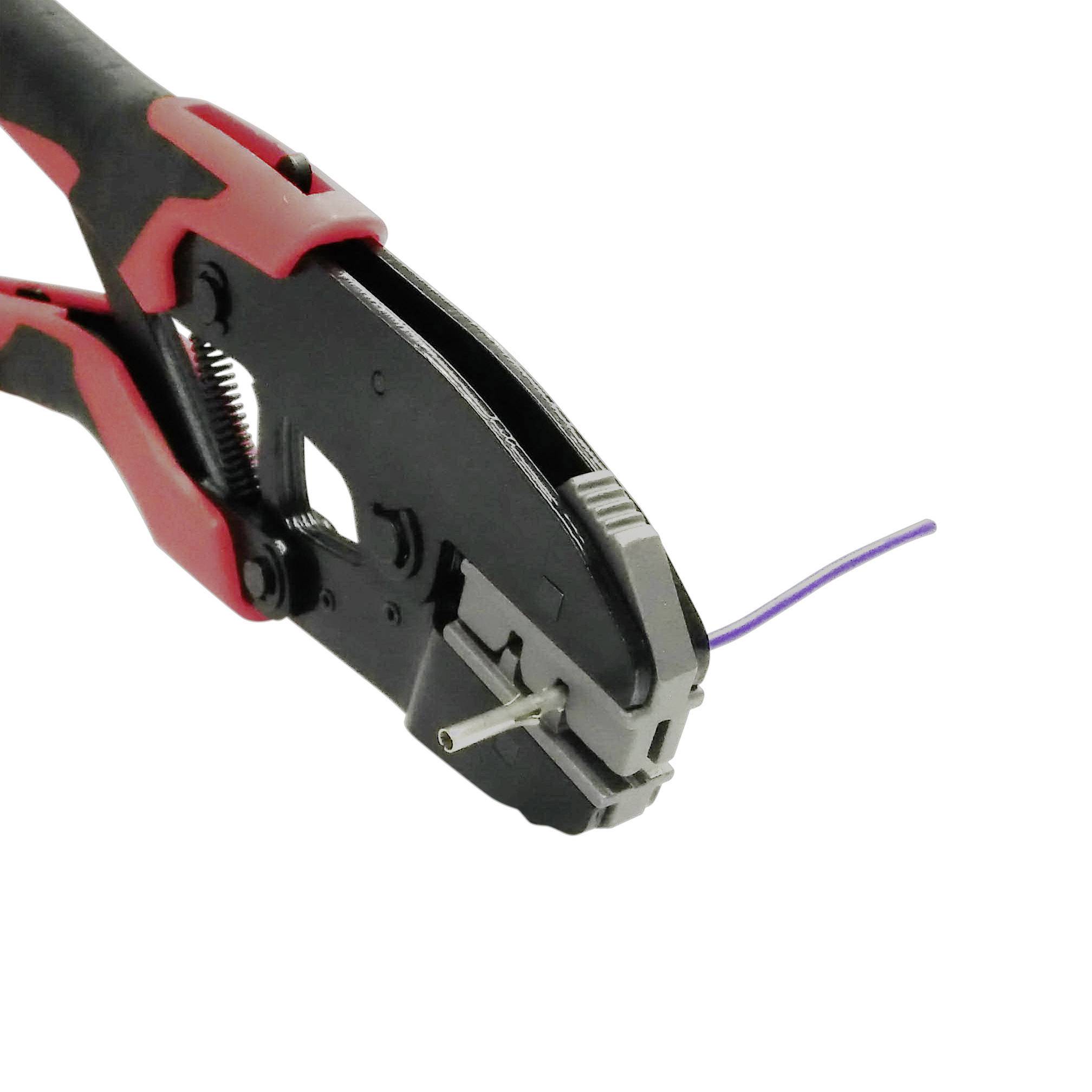 TOOLCRAFT PZ-500 Crimpzange ohne Crimpeinsatz, mit Systemkoffer