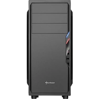 Sharkoon VS4-S Midi-Tower PC-Gehäuse Schwarz 1 vorinstallierter Lüfter Sharkoon VS4-S Midi-Tower PC-Gehäuse Schwarz 1 vorinstallierter Lüfter