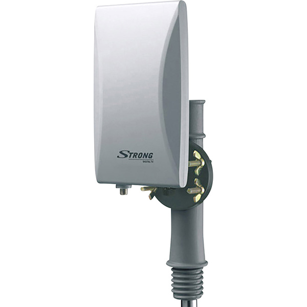 Strong SRT ANT 45 Aktive DVB-T/T2 Flachantenne Außenbereich Verstärkung: 20 dB Weiß